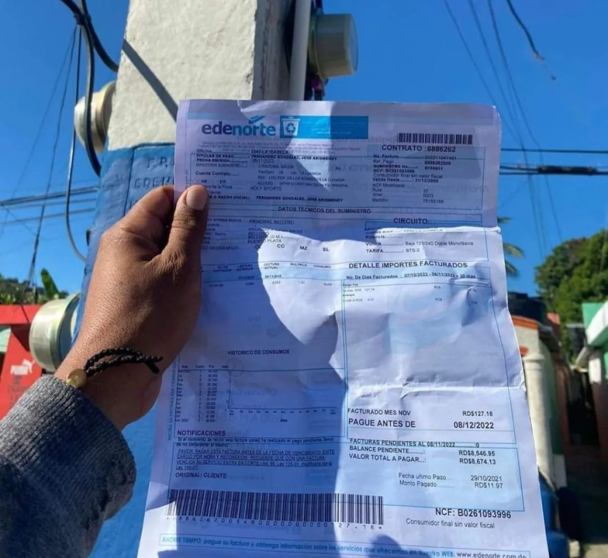 Altas facturas y apagones generan preocupación en Puerto Plata durante el verano