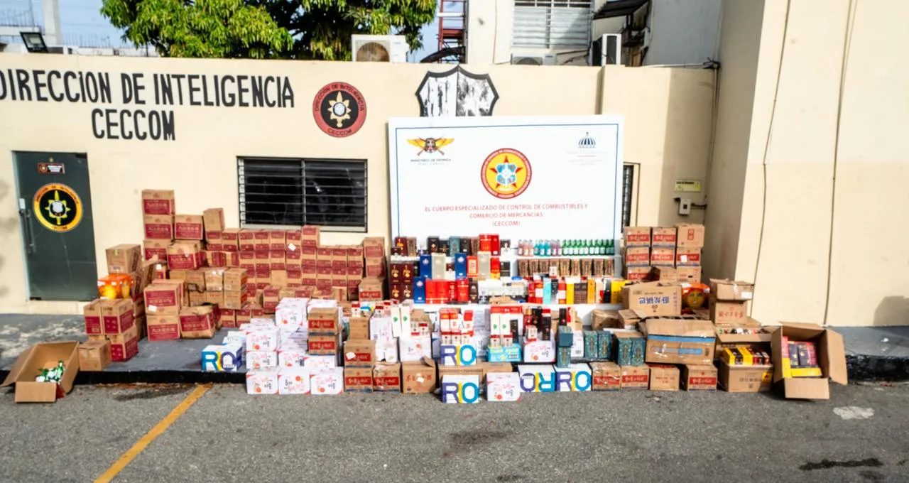 Incautan mercancía ilícita por RD$19.4 millones en Villa Consuelo