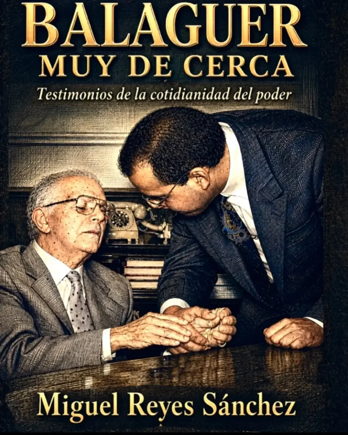 Miguel Reyes Sánchez presenta 'Balaguer muy de cerca', obra que revela la intimidad del poder