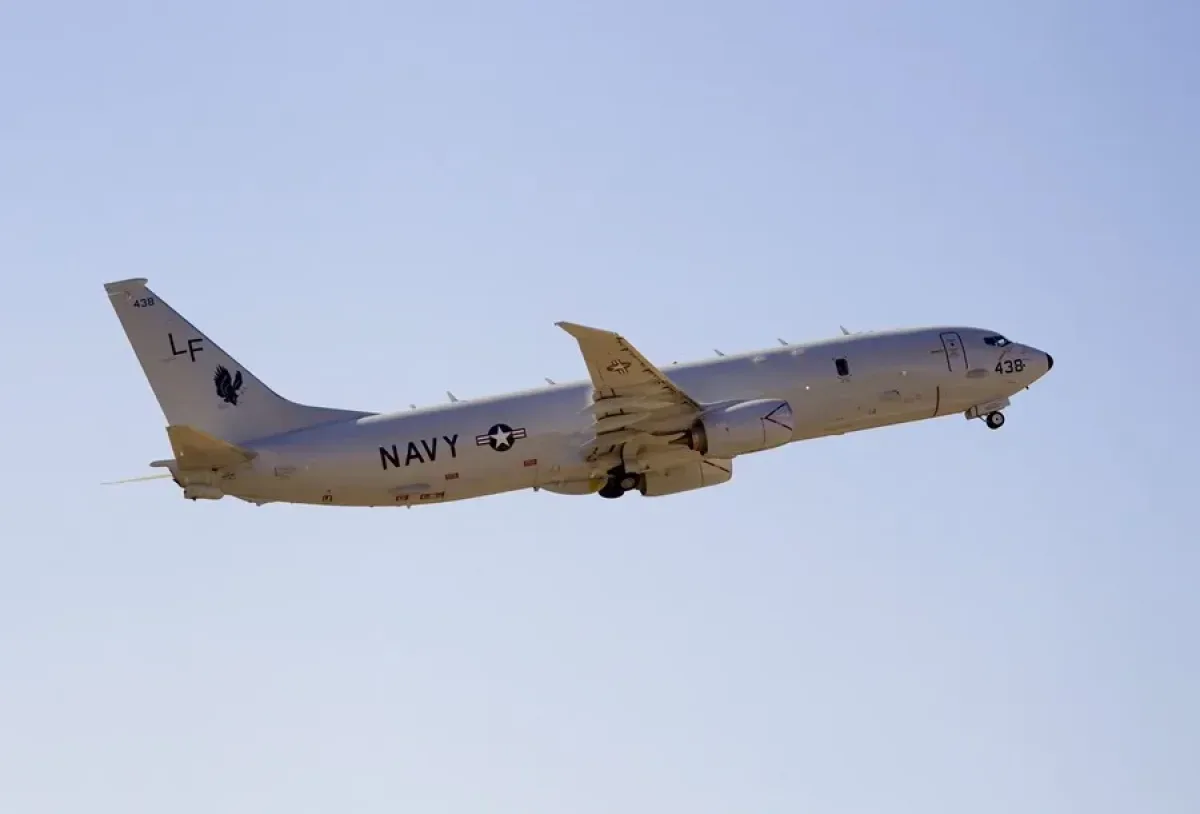 Avión de patrulla estadounidense sobrevuela el estrecho de Taiwán en medio de tensiones bilaterales