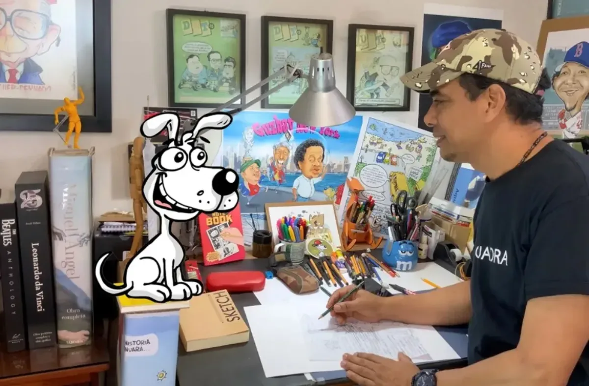 Cristian Hernández explica el poder de la caricatura como herramienta de crítica social