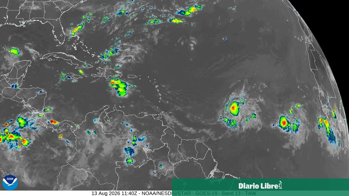 Dos sistemas tropicales en el Atlántico aumentan probabilidad de formación ciclónica