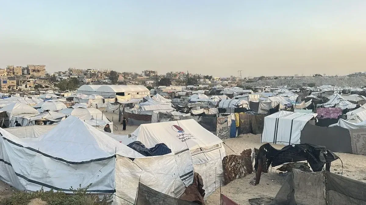 OMS advierte sobre deterioro sanitario en Gaza por contaminación del agua y lluvias