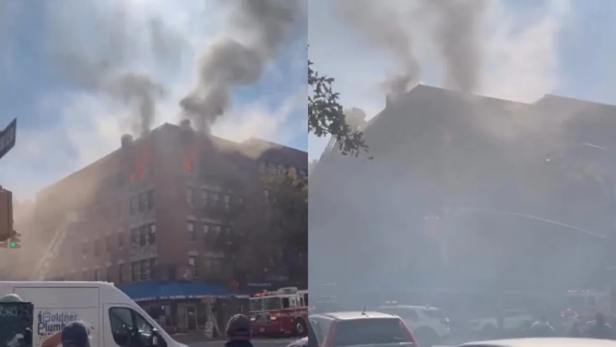 Incendio en edificio de Washington Heights deja un herido y moviliza a bomberos