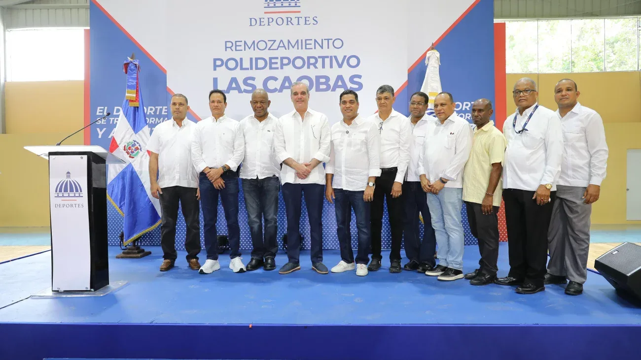 Gobierno destina RD$2,000 millones en obras deportivas con fondos recuperados de la corrupción