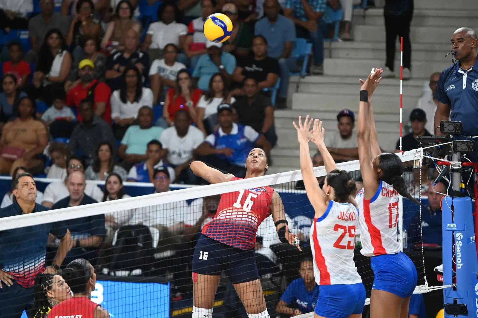 Norceca 2026: República Dominicana estrena tecnología VCS con 14 cámaras en voleibol femenino