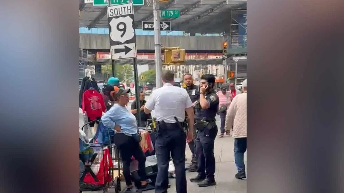 NYPD desaloja a vendedores ambulantes en Washington Heights, muchos de origen dominicano