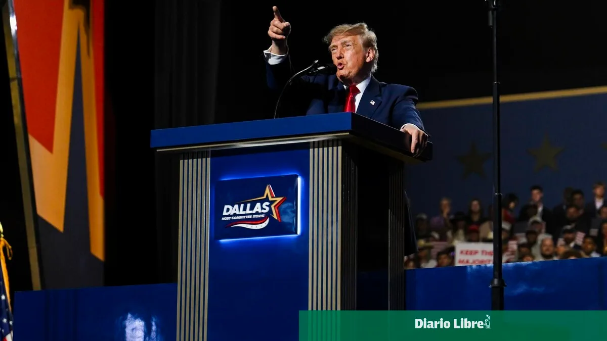 Trump cierra convención republicana en Dallas con llamado a votar en noviembre