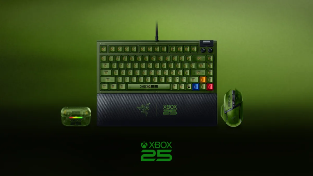 Razer lanza colección limitada Xbox 25 Aniversario con periféricos verdes y tecnología avanzada